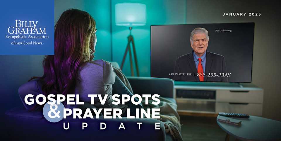 Gospel TV Spots Prayer Line Update