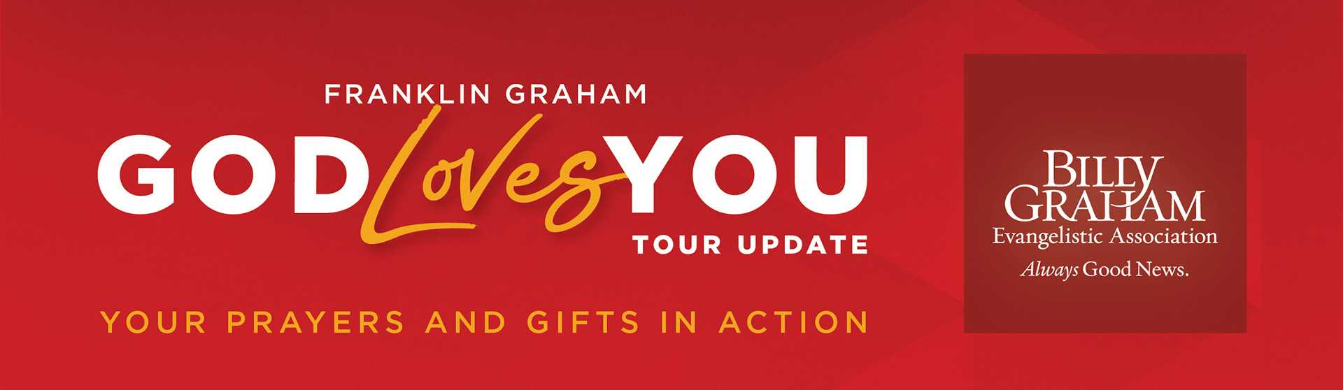 God Loves You Tour 2023 Update