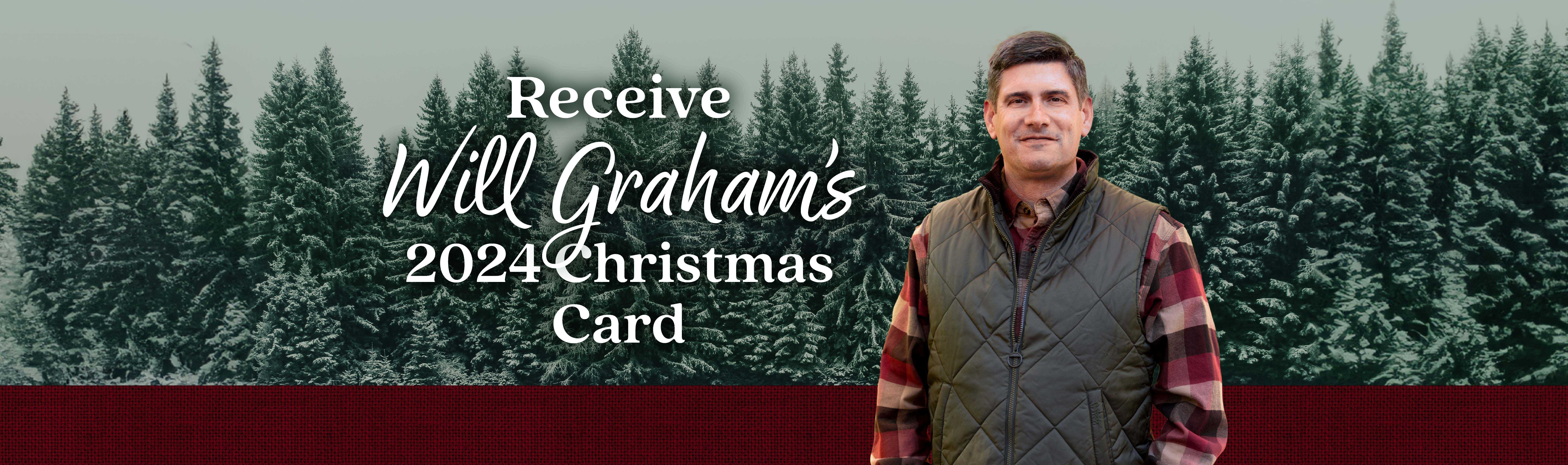 Receive Will Graham’s 2024 Christmas Card